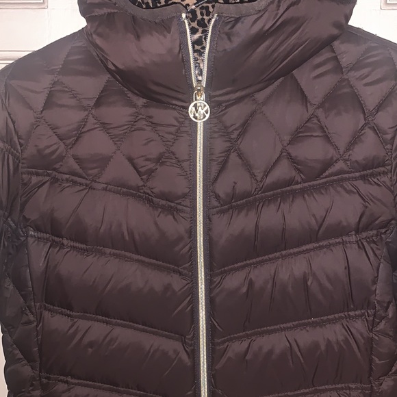 (Two)Red puffer coat Steve Madden(small) and brown puffer Michael Kors (xsmall) - Picture 6 of 6